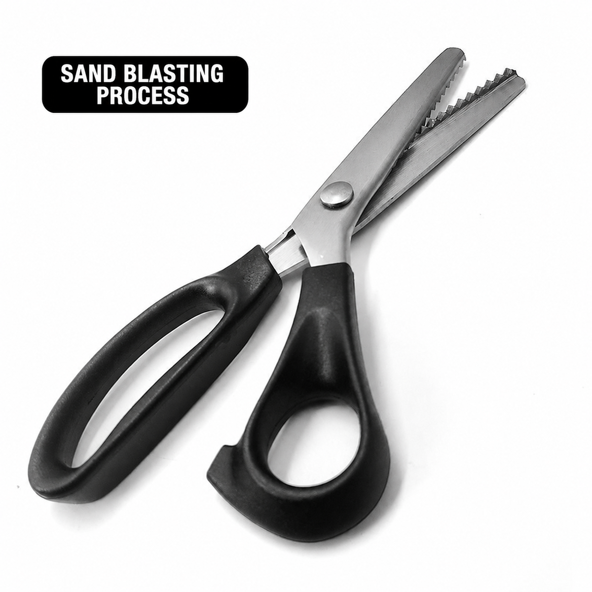 Handheld Serrated Craft Scissors