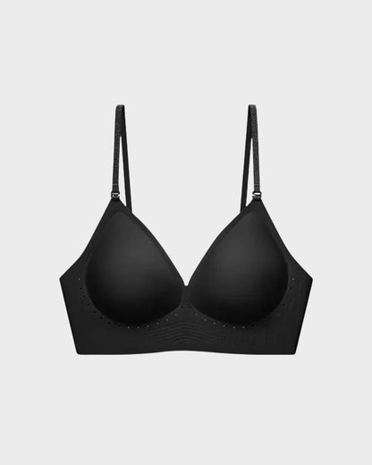 Low-Back Seamless Convertible Demi Bra