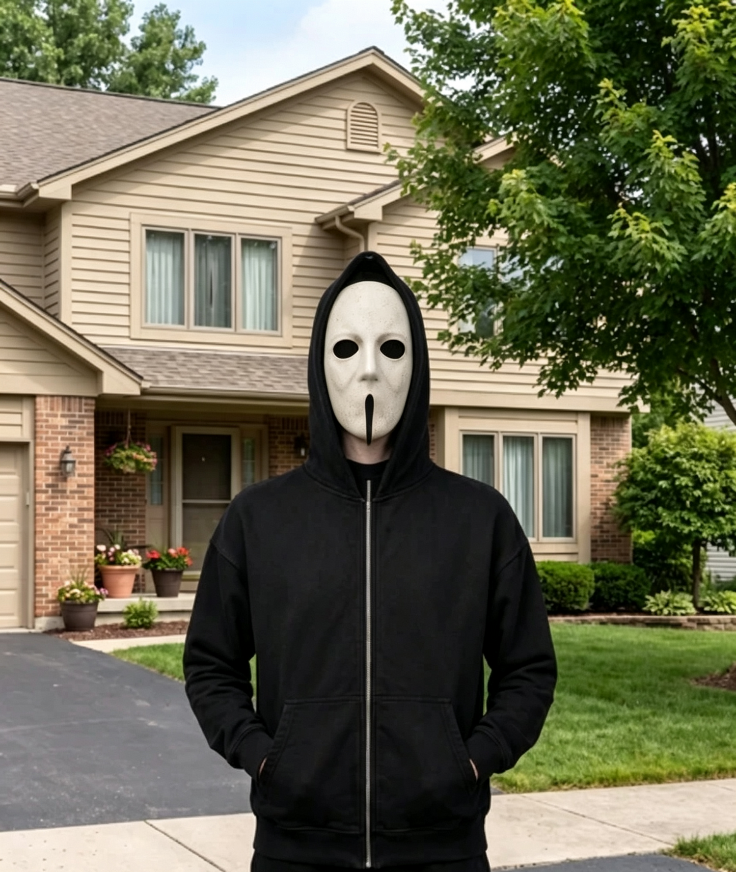 Horror Zip up Hoodie
