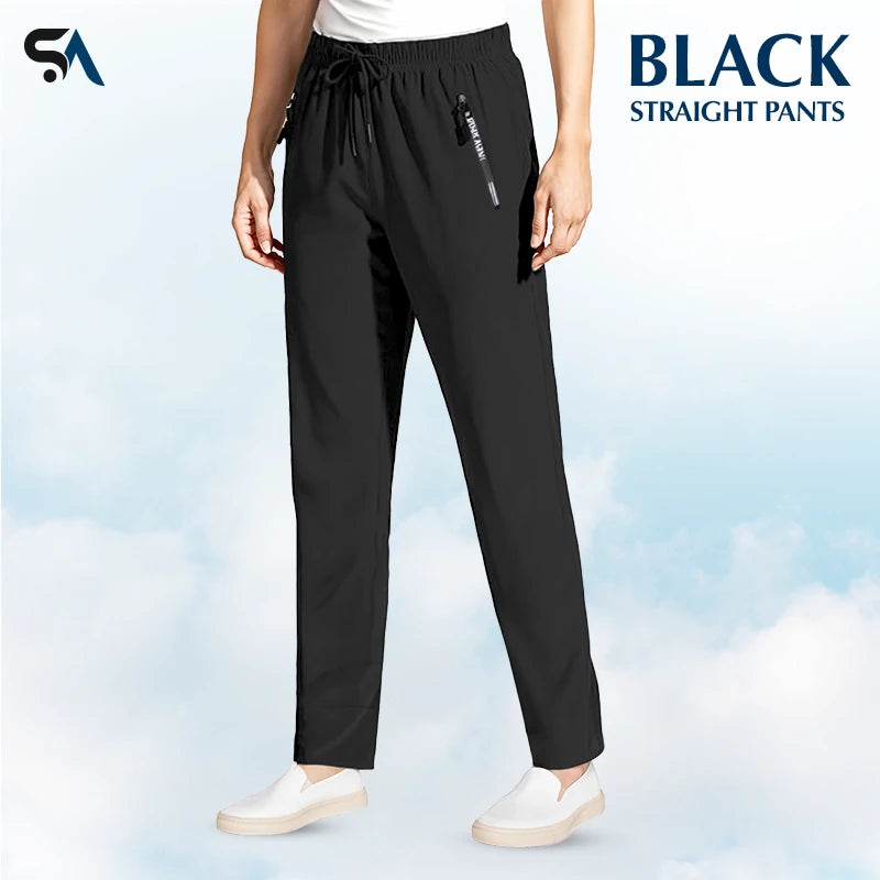 Vesaron- Women's Ultra Stretch Ice Silk Comfort Casual Pants