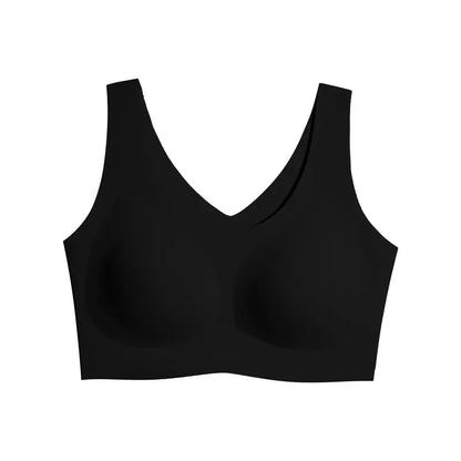 Seamless Bras for Women Full Coverage Wireless Bralette Widen Straps