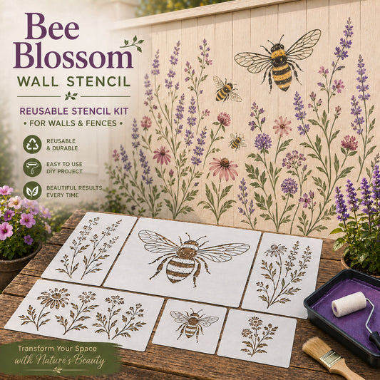 📦Limited Stock 49% OFF 🌿 Garden Wall Stencil—Make your walls look lively and not monotonous🔥🎁Give your child a vivid home🏠