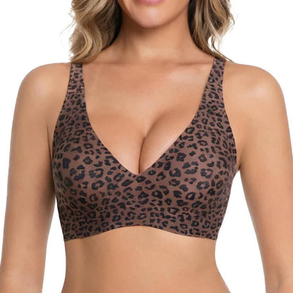 🏆Flash Sale⚡60K+ SOLD! Women Jelly Bras Wirefree Full Coverage No Underwire Everyday Bras Comfortable Wireless Padded Tshirt Bra