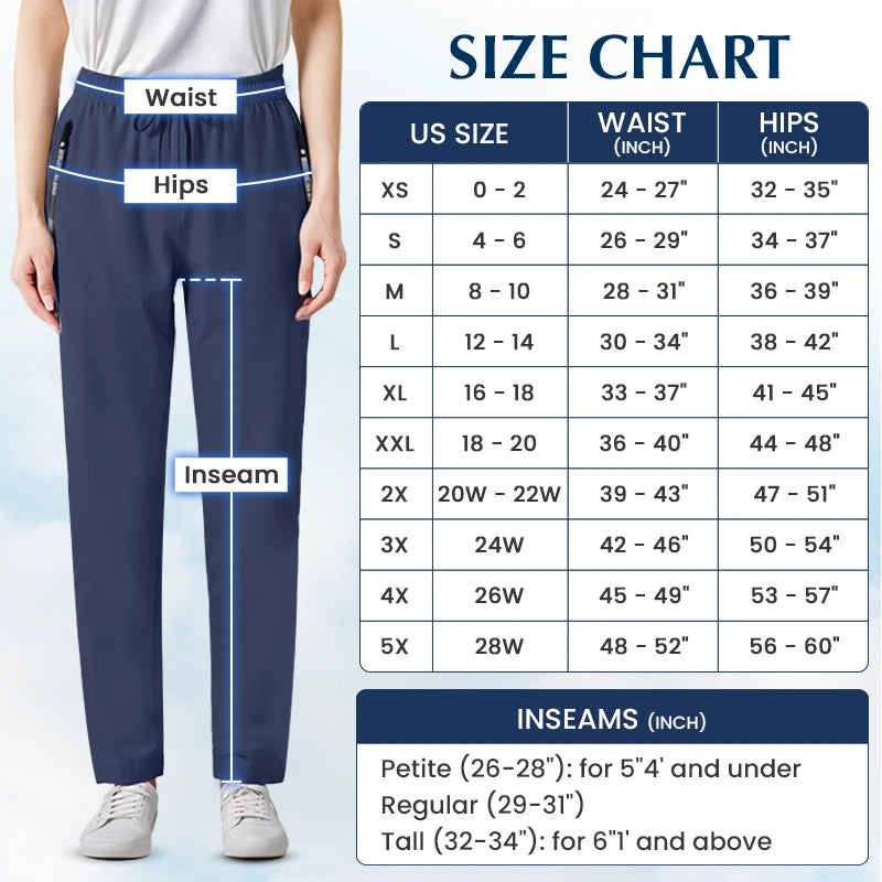 Vesaron- Women's Ultra Stretch Ice Silk Comfort Casual Pants
