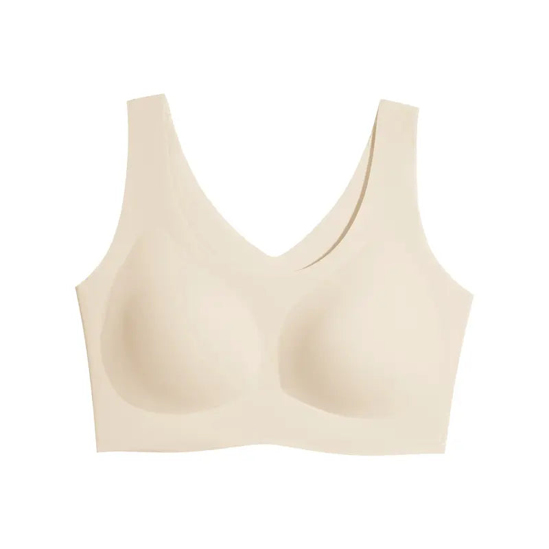 Seamless Bras for Women Full Coverage Wireless Bralette Widen Straps