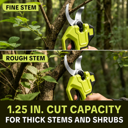 Cordless Electric Pruning Shears – 1" Cutting Capacity