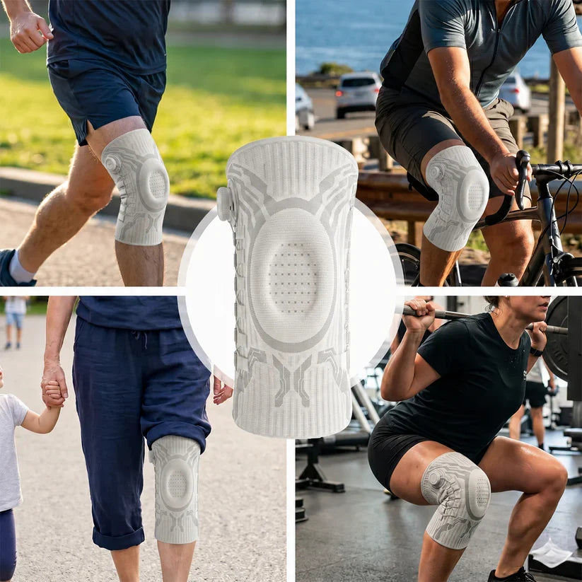 Knee support structure detail