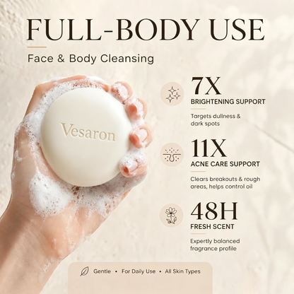 Niacinamide Skin Brightening Soap melasma dark spots freckle