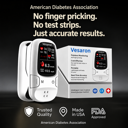 Vesaron™ Introduces the newly launched non-invasive smart blood glucose meter🔥🔥