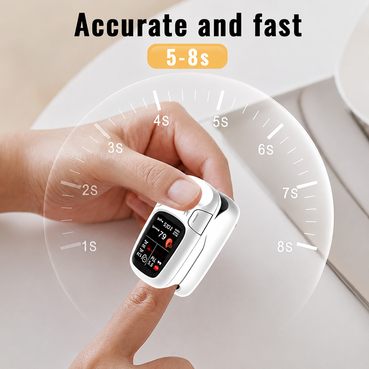 Non-Invasive Blood Glucose Monitor with Multi-Function Health Tracking