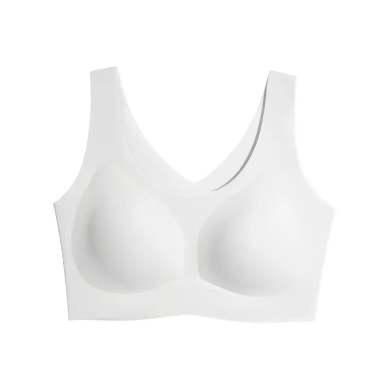 Seamless Bras for Women Full Coverage Wireless Bralette Widen Straps