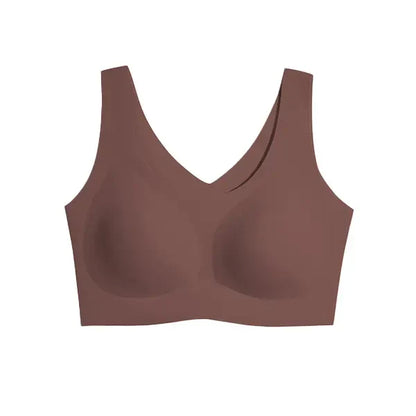 Seamless Bras for Women Full Coverage Wireless Bralette Widen Straps