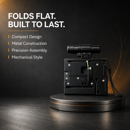 🔥 Limited Time 50% OFF🔥Alloy Mechanical Folding Card Artifact