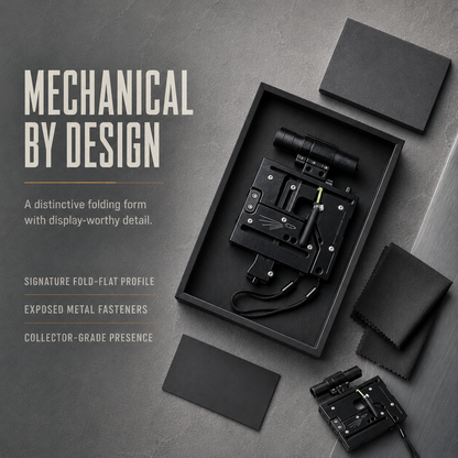 🔥 Limited Time 50% OFF🔥Alloy Mechanical Folding Card Artifact