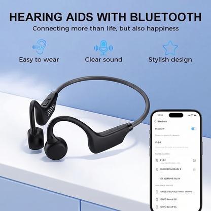 🔥 Hear Conversations More Clearly – Comfortable Bone-Conduction Hearing Support