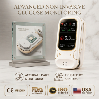 Non-Invasive Blood Glucose Monitor with Multi-Function Health Tracking
