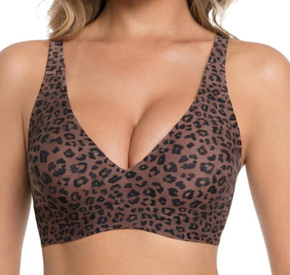 🏆Flash Sale⚡60K+ SOLD! Women Jelly Bras Wirefree Full Coverage No Underwire Everyday Bras Comfortable Wireless Padded Tshirt Bra
