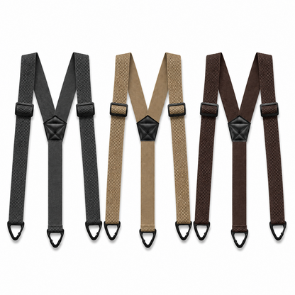 ⏰Men's X-Back Suspenders with Hook Clips