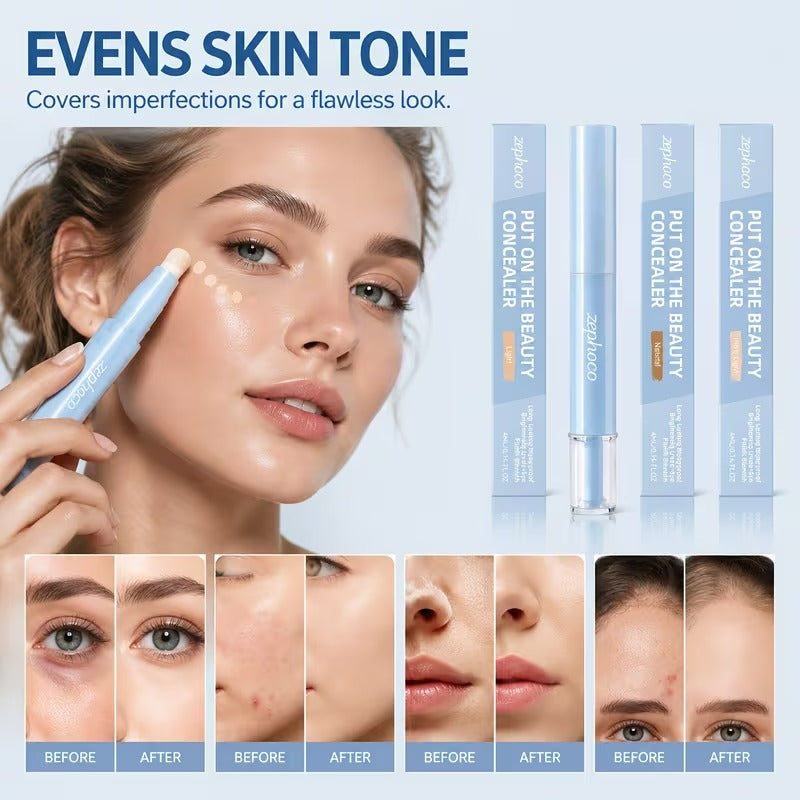 3-Color 4Ml Illuminating Contouring Concealer Pen Series