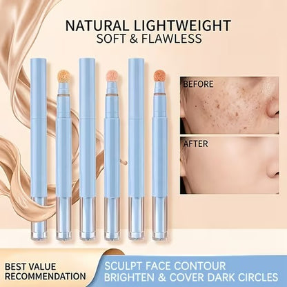 3-Color 4Ml Illuminating Contouring Concealer Pen Series