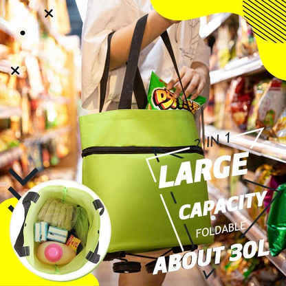 🔥HOT SALE 49% OFF🔥Foldable 2-in-1 Shopping Bag