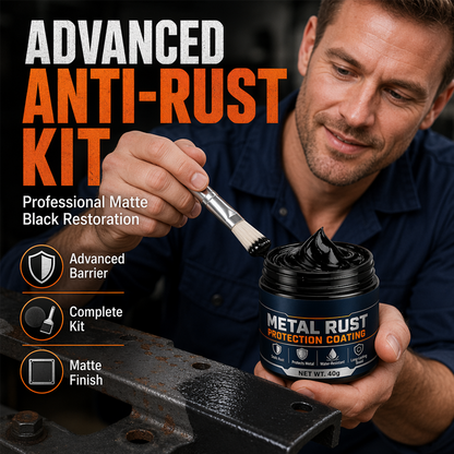 🥳 2026 HOT SALE – 50K+ SOLD! 🔧 60% OFF Metal Rust Repair Paste – Restores rusty gates. railings & tools with a protective coating. 🛡️✨