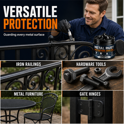 🥳 2026 HOT SALE – 50K+ SOLD! 🔧 60% OFF Metal Rust Repair Paste – Restores rusty gates. railings & tools with a protective coating. 🛡️✨